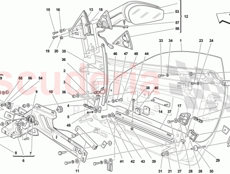Photo of EXTERNAL RH REARVIEW MIRROR…