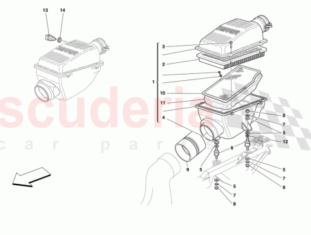 Photo of COMPLETE R H AIR INTAKE…