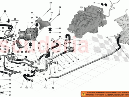 Photo of BRACKET FASTENING PIPES TO FRONT STRUT…