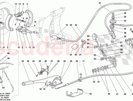 Photo of HAND BRAKE CONTROL FRONT CABLE…