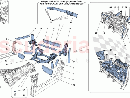 Photo of COMPL REAR CRASH BOX CROSS MEMBER…