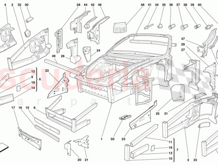 Photo of COMPLETE FRONT LH PILLAR…