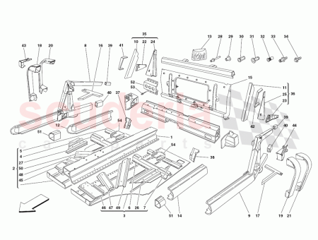 Photo of FRONT CROSS MEMBER FOR ACCELERATOR PEDAL CASTING FIXING…
