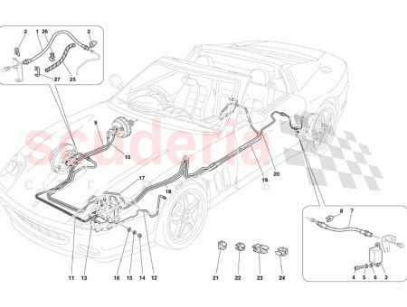 Photo of BRAKE PIPE FROM FRONT PUMP TO CONTROL STATION…