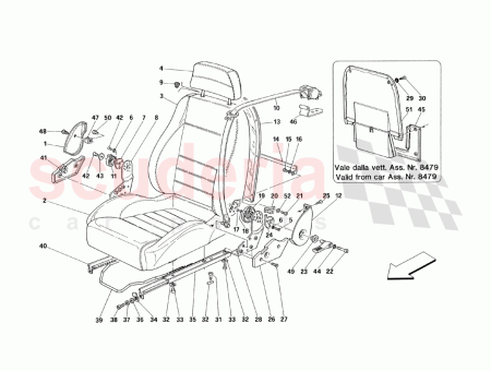 Photo of SEAT BACK TRIM…