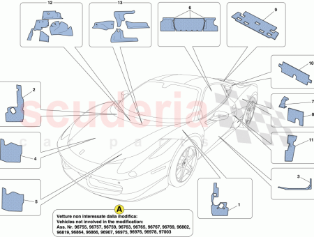 Photo of LH LATERAL REAR SCREEN SOUNDPROOFING…
