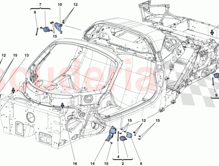 Photo of LH REAR MOVEMENT SENSOR…