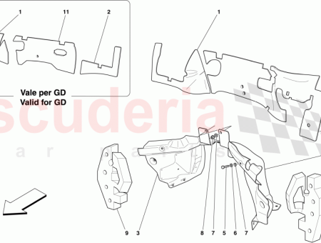 Photo of RH UPPER FIREWALL INSULATION…