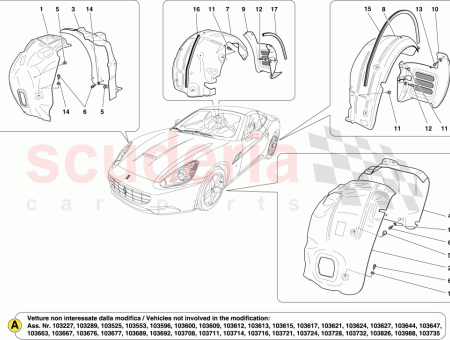 Photo of REAR GRAVEL GUARD FOR LH REAR WHEELHOUSE…