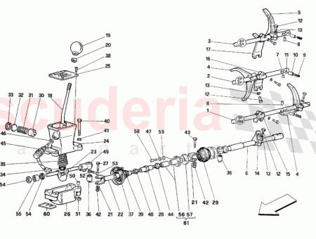 Photo of Control fork for engagement of 4th and 5th…