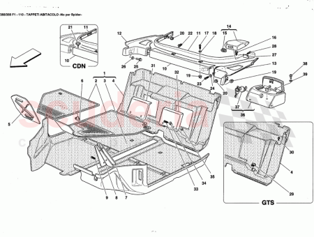 Photo of REAR WINDOW MOLDING CENTRAL UPHOLSTERY…