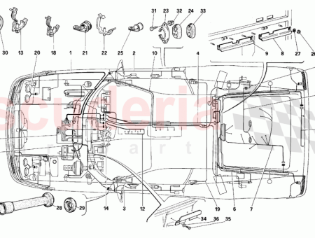 Photo of Front cables…