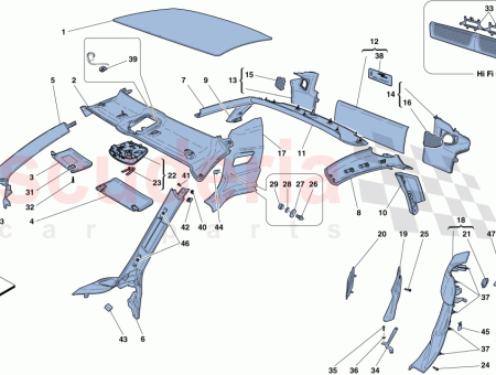 Photo of L H CENTRE PILLAR TRIM…