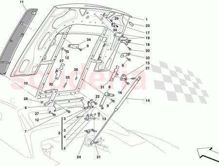 Photo of LH REAR BRACKET…
