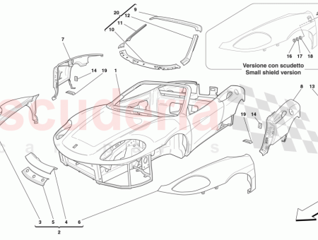 Photo of COMPLETE LH REAR FENDER…