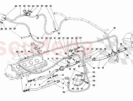 Photo of Pipe from vapor filter to solenoid valve…