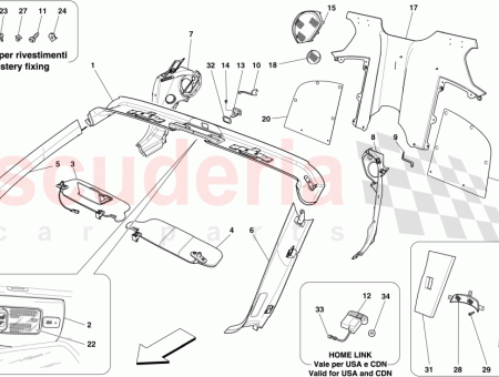 Photo of LH PILLAR TRIM FASTENER BRACKET…