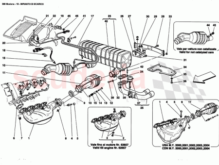 Photo of COMPLETE R H OUTLET PIPE…