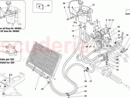 Photo of PIPE FROM POWER STEERING PUMP TO STEERING BOX…
