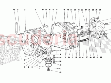Photo of Gearbox housing rear…