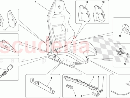 Photo of LH BACKREST ADJUSTER LEVER…