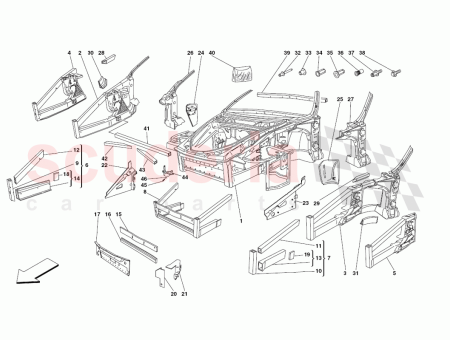 Photo of FRONT UPPER CROSS MEMBER Valid from Ass Nr…