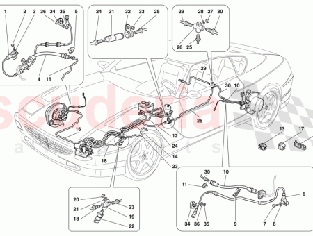 Photo of BRAKE PIPE FROM ABS CENTER UNIT TO REGULATOR…
