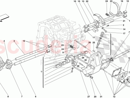 Photo of 3rd AND 4th GEAR CONTROL ROD FORK…