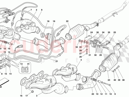 Photo of RH REAR EXHAUST MANIFOLD…