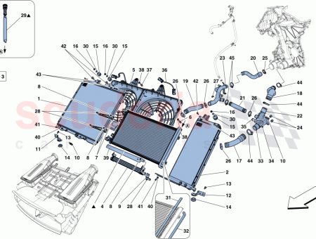 Photo of RH POWER STEERING FLUID RADIATOR MOUNTING BRACKET…