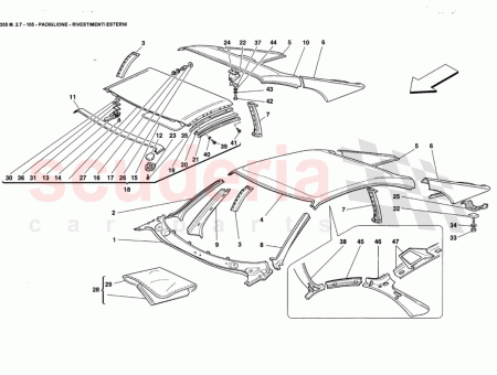 Photo of RH ROOF SIDE RAIL FRAME…