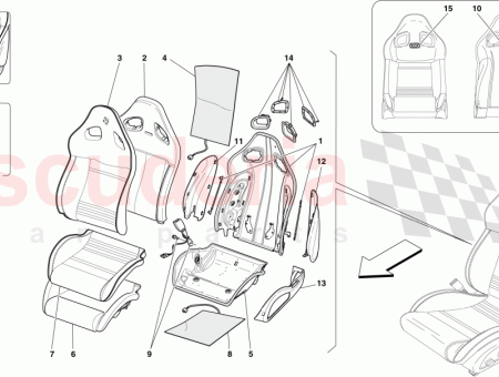 Photo of BACKREST LINING…