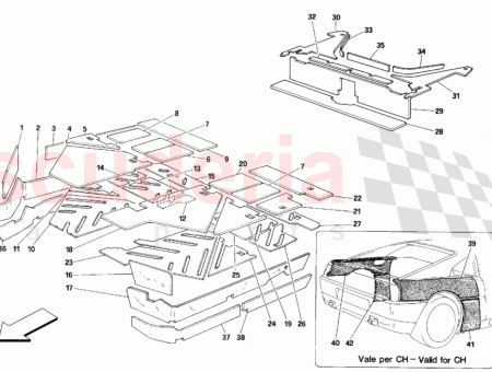 Photo of LH PANEL INSULATION UNDER REAR WINDOW…