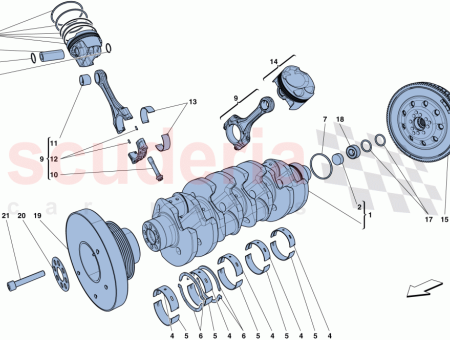 Photo of COMPL PISTON RH BANK…