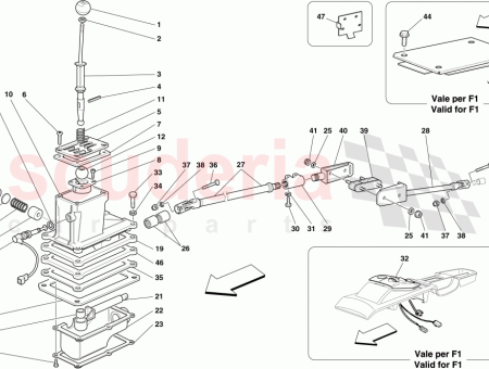 Photo of REAR GEARBOX CONTROL BAR…