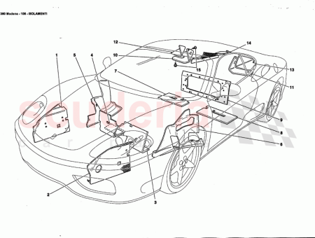 Photo of UPPER REAR RH INSULATION FOR PLATFORM…