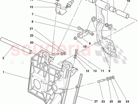 Photo of COMPLETE BRAKE PEDAL…