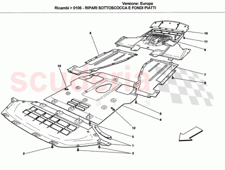 Photo of FRONT AERODYNAMIC BOTTOM CENTRAL PART…