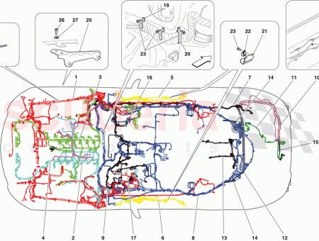 Photo of LUGGAGE COMPARTMENT LID CABLE…