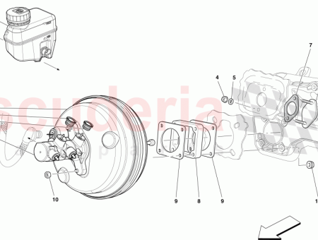 Photo of BRAKE SERVO WITH MASTER CYLINDER…