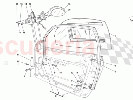 Photo of LH DOOR GLASS WITH SLIDING ELEMENT…