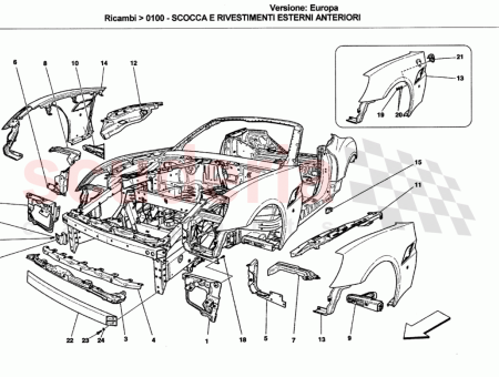 Photo of COMPLETE R H FRONT FENDER LINKAGE BRACKET…
