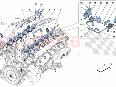 Photo of COMPL FRONT LH FUEL PIPE…