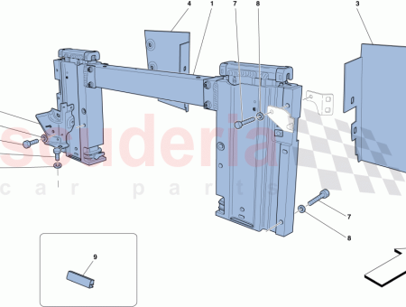 Photo of RH ROLL BAR TRIM PANELS…