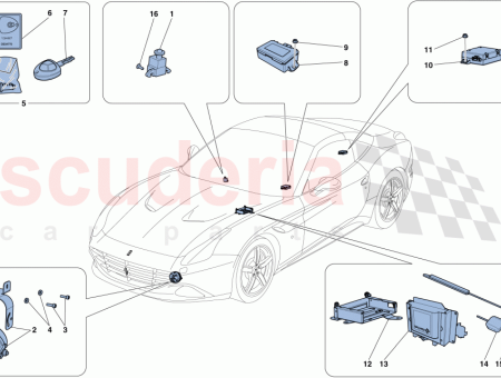 Photo of COMPL ANTI THEFT SYSTEM SIREN ECU…