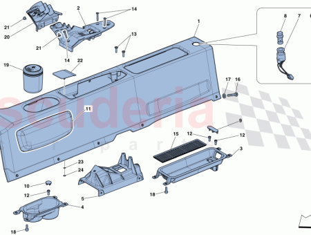 Photo of CENTRE TUNNEL CONSOLE UNIT…