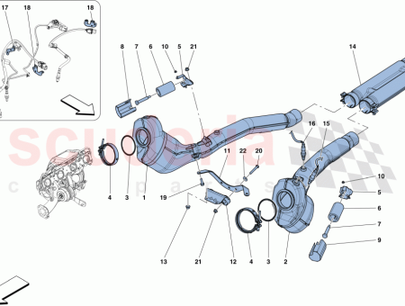 Photo of OXYGEN SENSOR CONNECTOR FASTENER BRACKET…