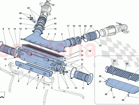 Photo of COMPL REAR SPOILER DUCT LOWER WALL…