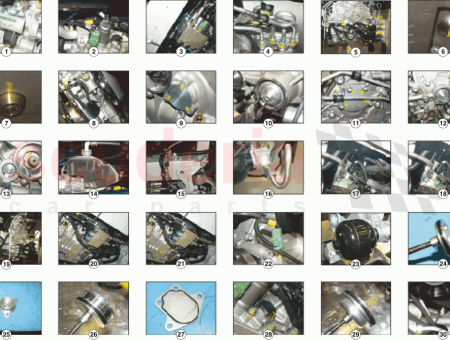 Photo of PINION SEAT FASTENER COVER GASKET KIT ON COVER…