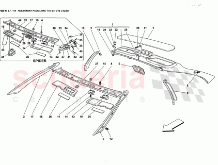 Photo of FRONT LH POST COVERING MOLDING…